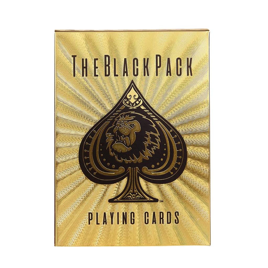 BLACK GOLD Playing Cards