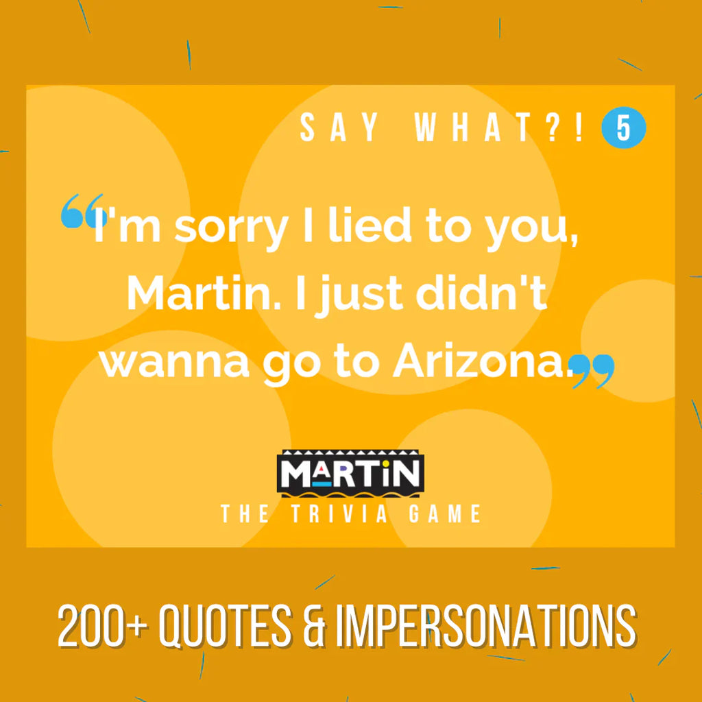 THE OFFICIAL MARTIN TRIVIA GAME